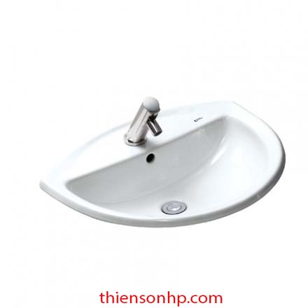 Chậu lavabo dương vành INAX L-2396V