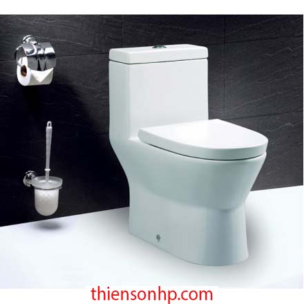 Bồn Cầu Caesar CD1374 1 Khối