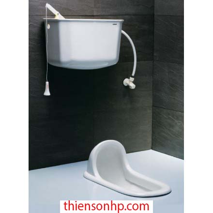 Xí Xổm Caesar CS1230 Thùng T1100 Treo Tường