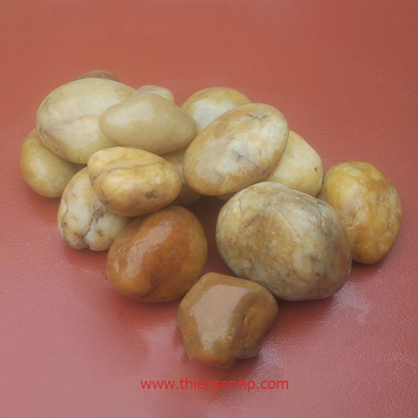 Sỏi cuội tự nhiên vàng