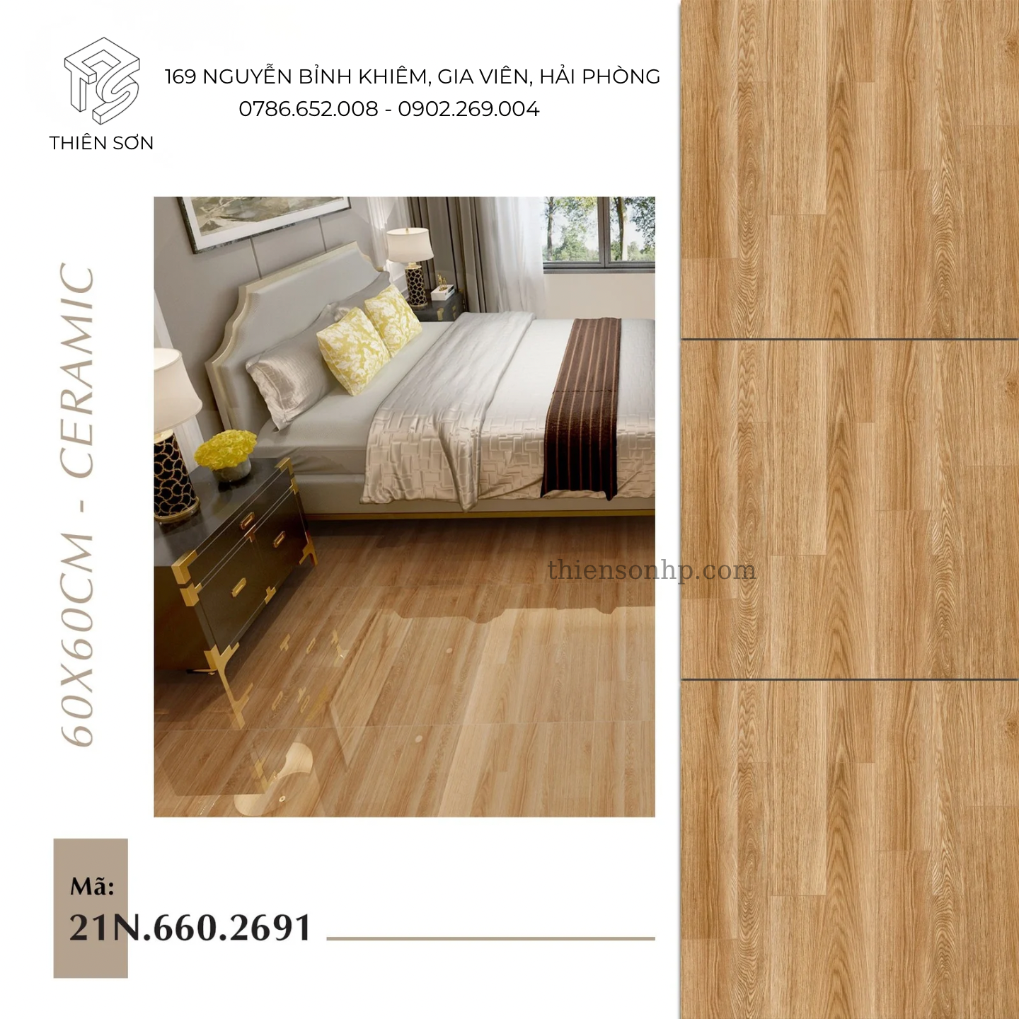 Gạch vân gỗ 21N.660.2961